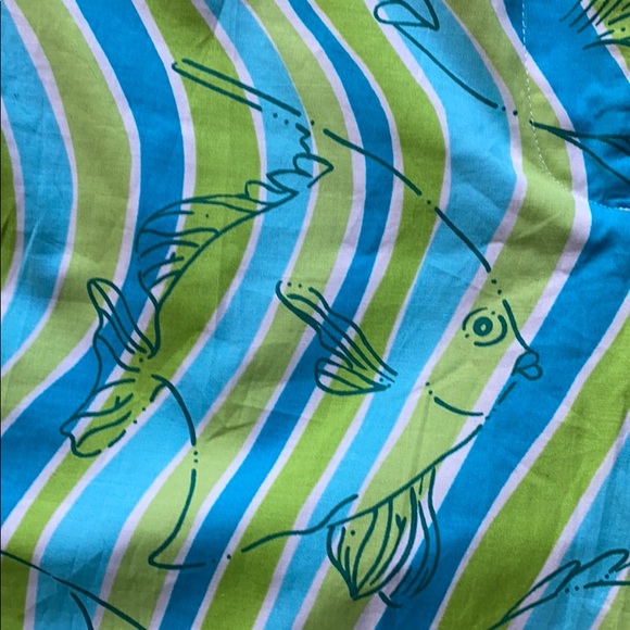 Lilly Pulitzer “Makin Waves” Fish Print Pants - Picture 4 of 7